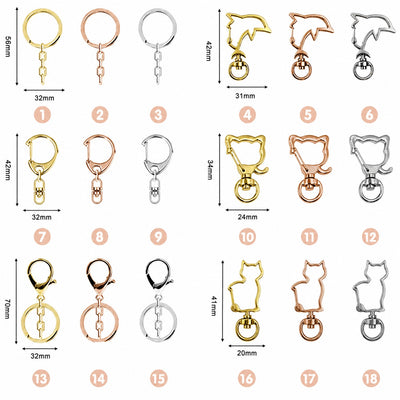 Custom Clear Acrylic Keychains
