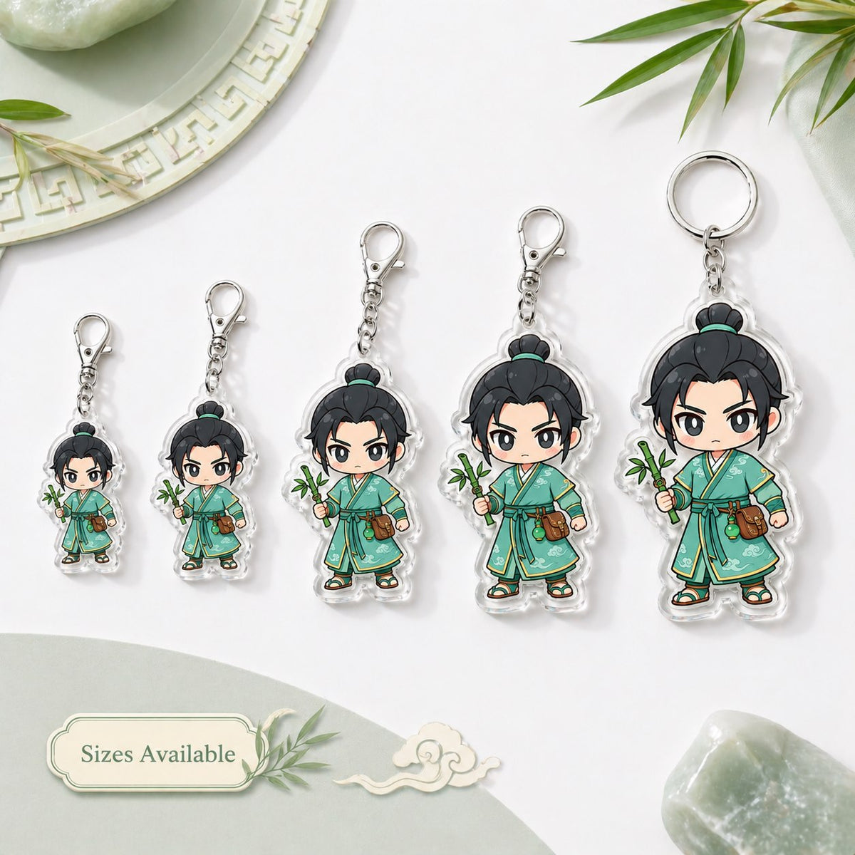 Custom Clear Acrylic Keychains