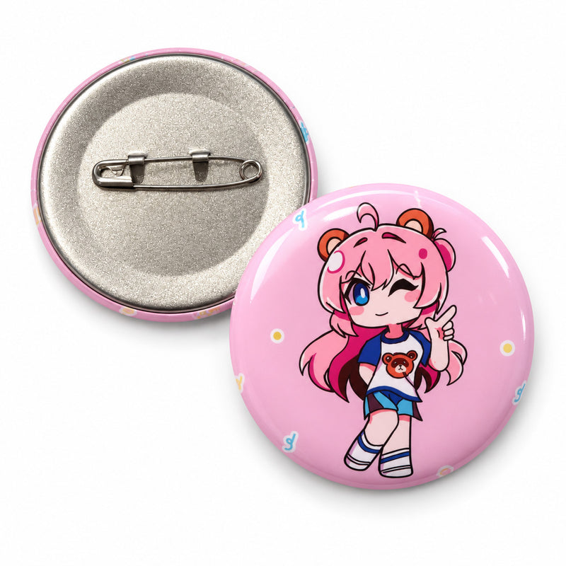 Custom Round Button Pins