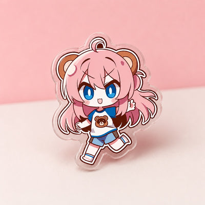 Custom Clear Acrylic Pins