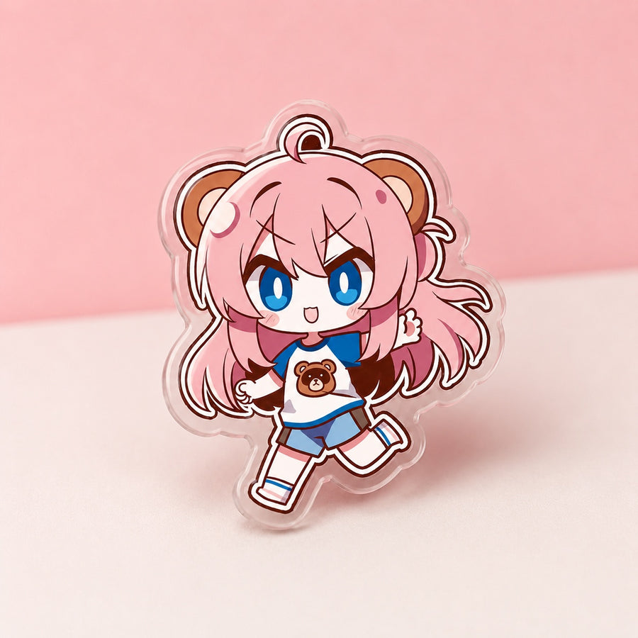 Custom Clear Acrylic Pins
