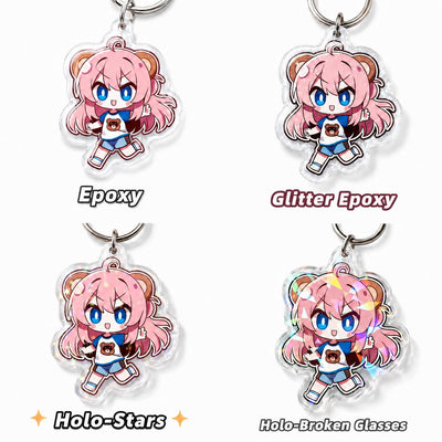 Custom Clear Acrylic Keychains