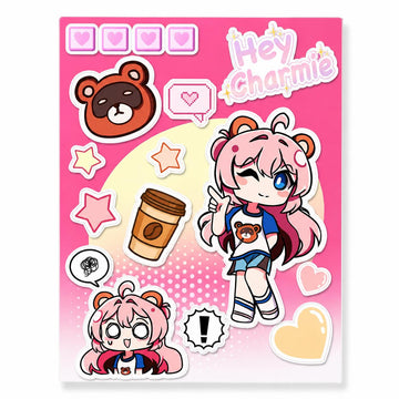 Custom Kiss Cut Stickers Sheets