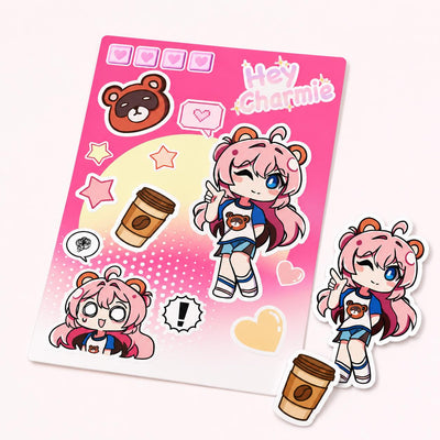 Custom Kiss Cut Stickers Sheets