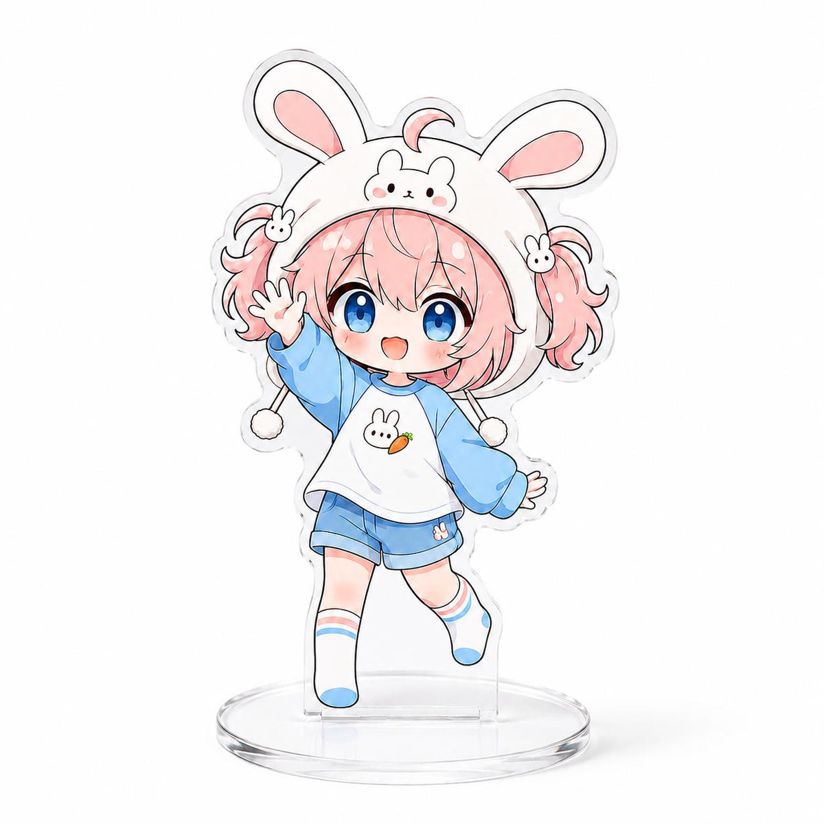 Custom Crystal Acrylic Standees