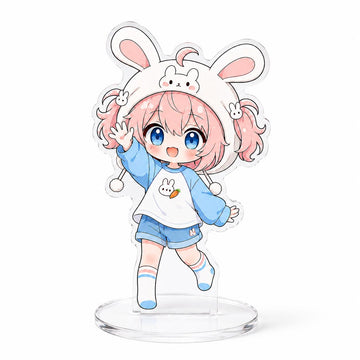 Custom Crystal Acrylic Standees