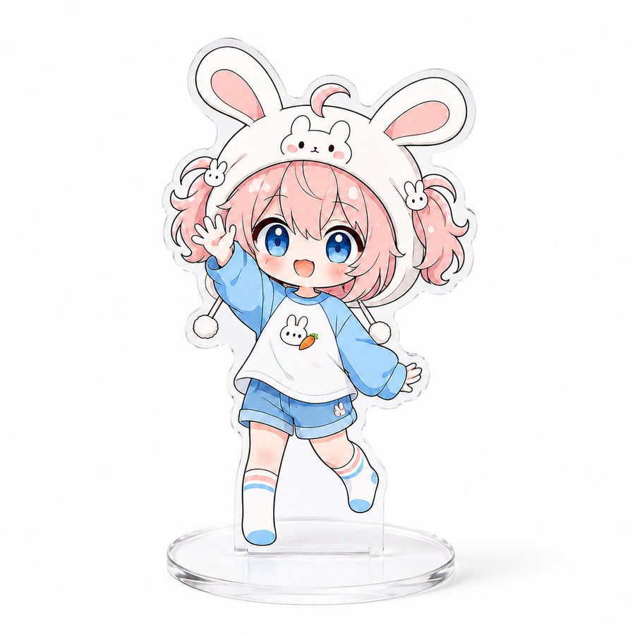 Custom Crystal Acrylic Standees