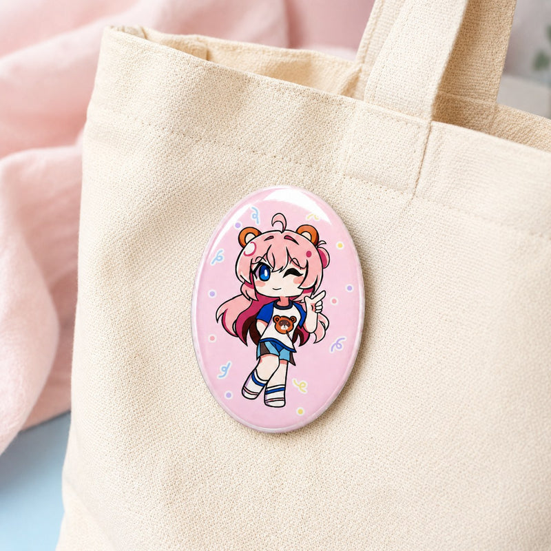 Custom Oval Button Badges