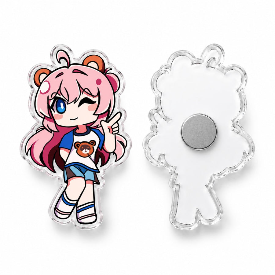 Custom Clear Acrylic Fridge Magnets