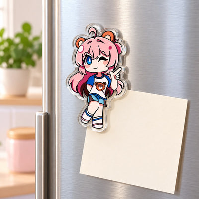 Custom Clear Acrylic Fridge Magnets