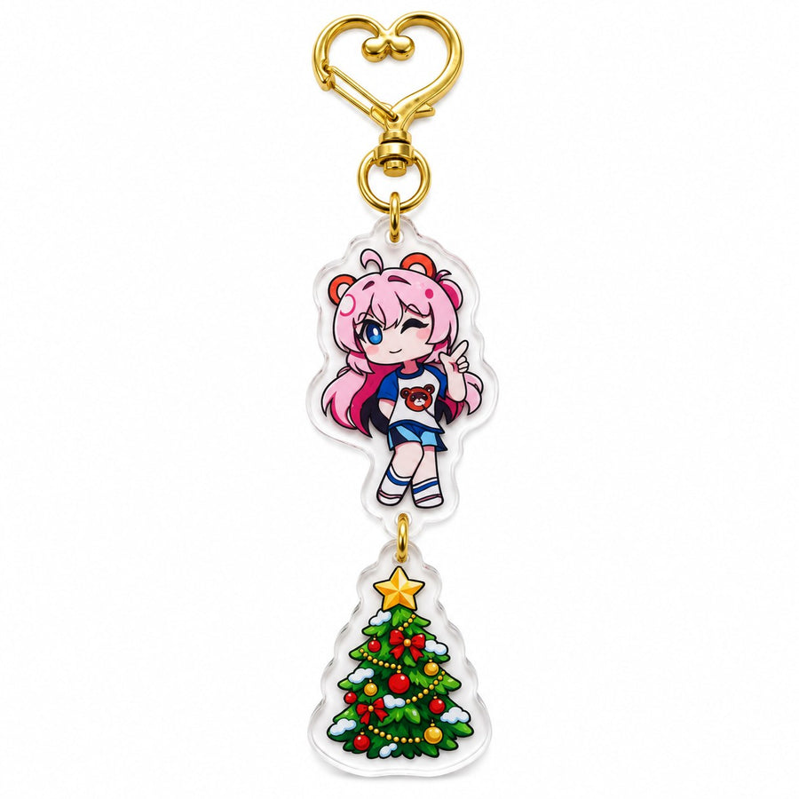 Custom Series Connection Clear Acrylic Keychains