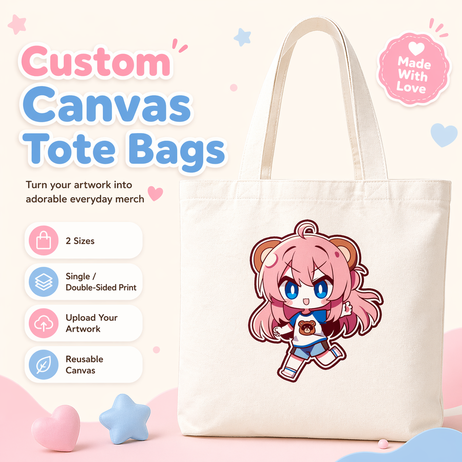 Custom Canvas Tote Bags