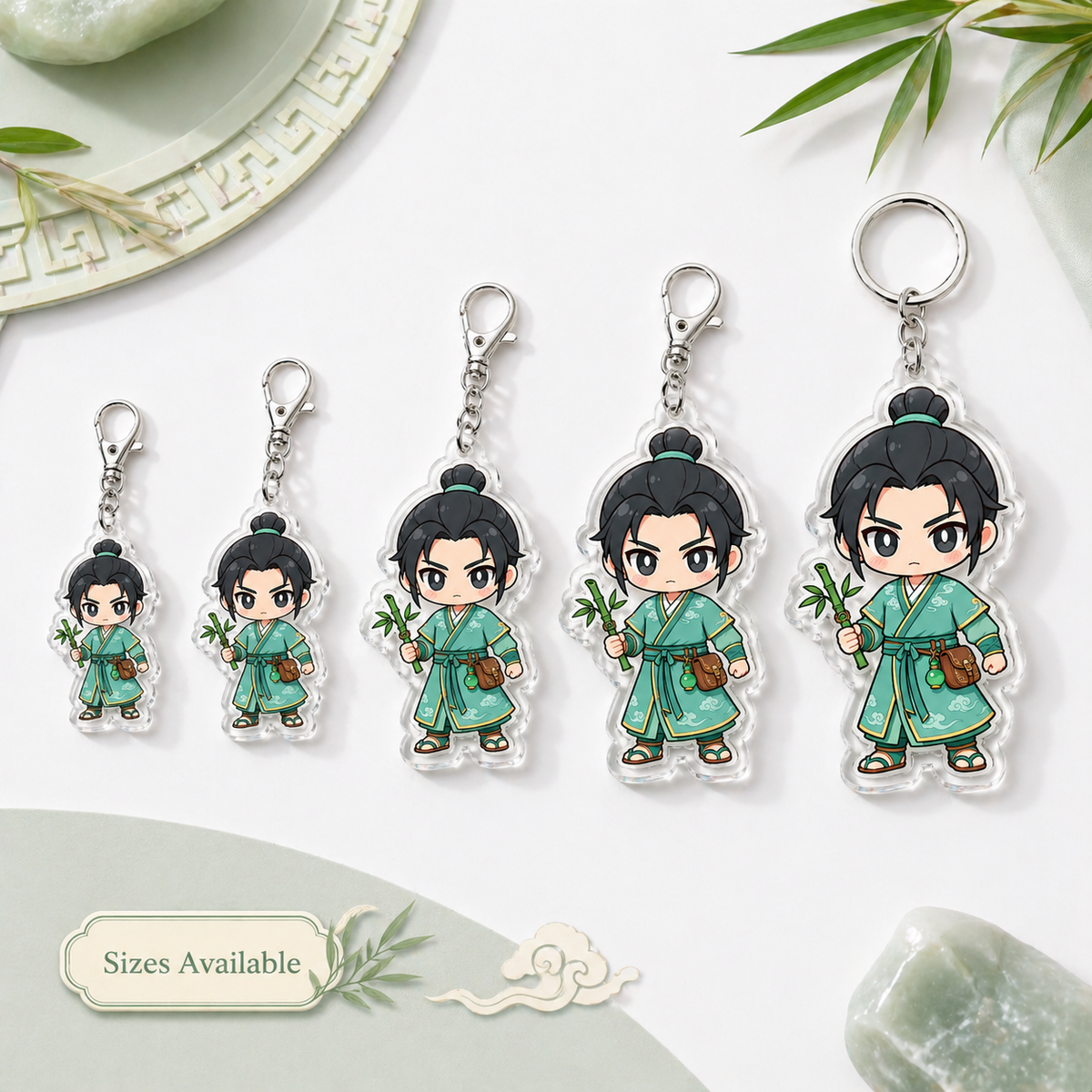 Custom Clear Acrylic Keychains