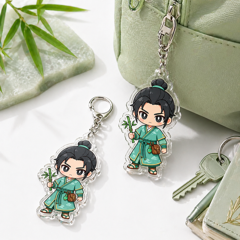 Custom Clear Acrylic Keychains