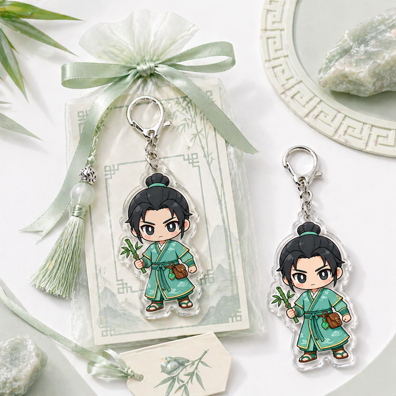 Custom Clear Acrylic Keychains