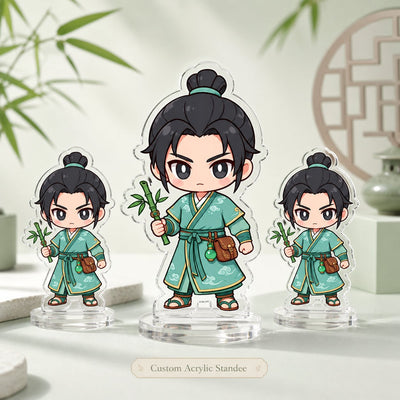 Custom Clear Acrylic Standees