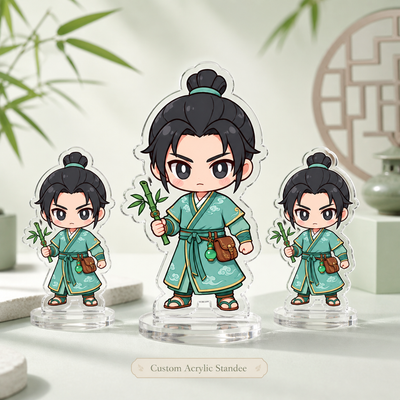 Custom Clear Acrylic Standees