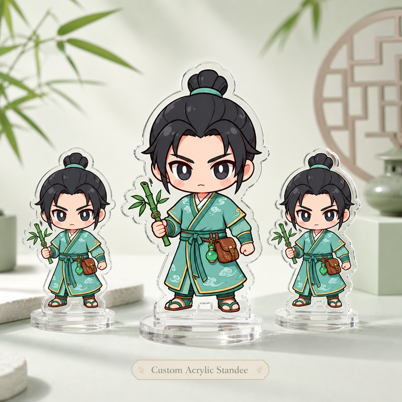 Custom Clear Acrylic Standees