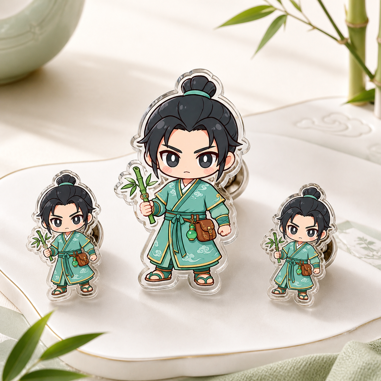 Custom Clear Acrylic Pins