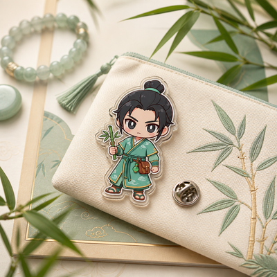 Custom Clear Acrylic Pins