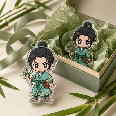 Custom Clear Acrylic Pins