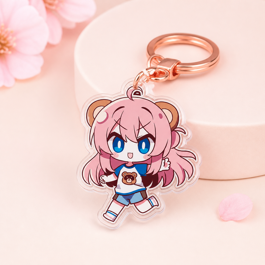 Custom Clear Acrylic Keychains