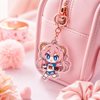 Custom Clear Acrylic Keychains