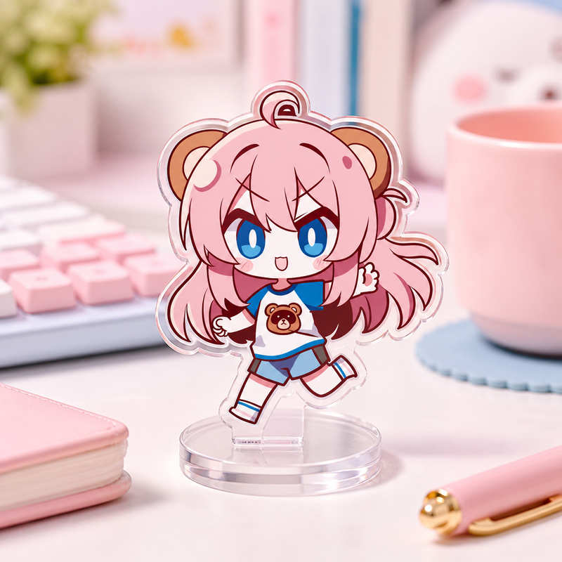 Custom Clear Acrylic Standees