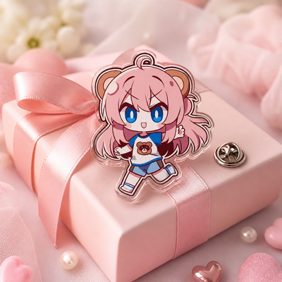Custom Clear Acrylic Pins