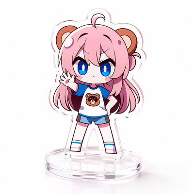 Custom Crystal Acrylic Standee