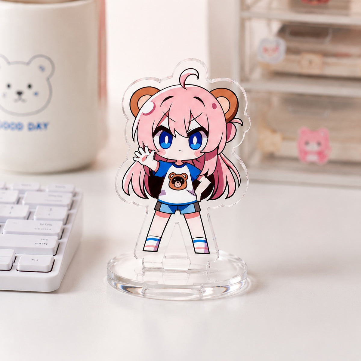 Custom Crystal Acrylic Standee