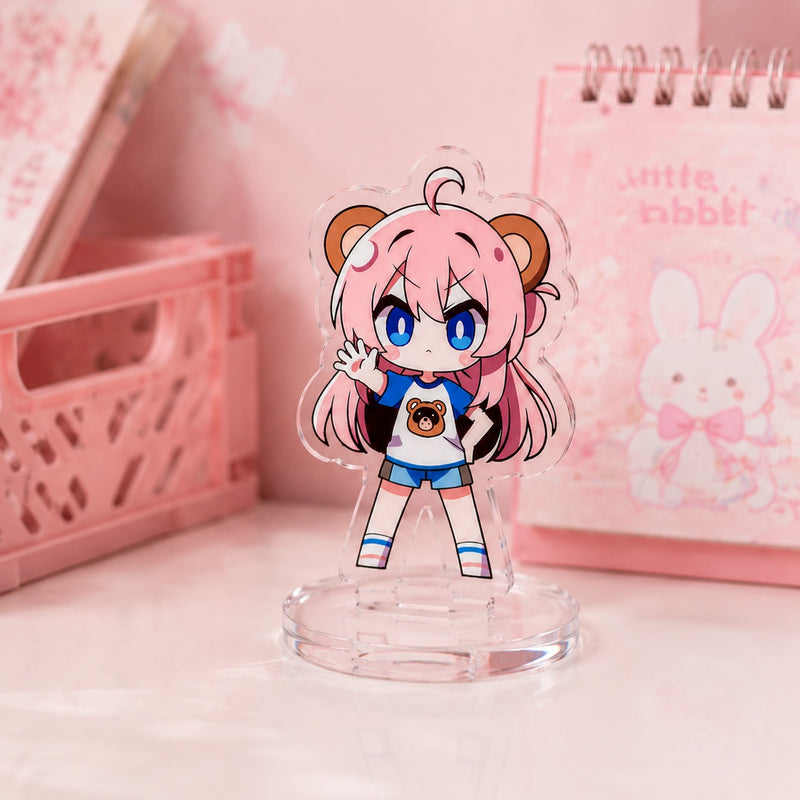 Custom Crystal Acrylic Standee