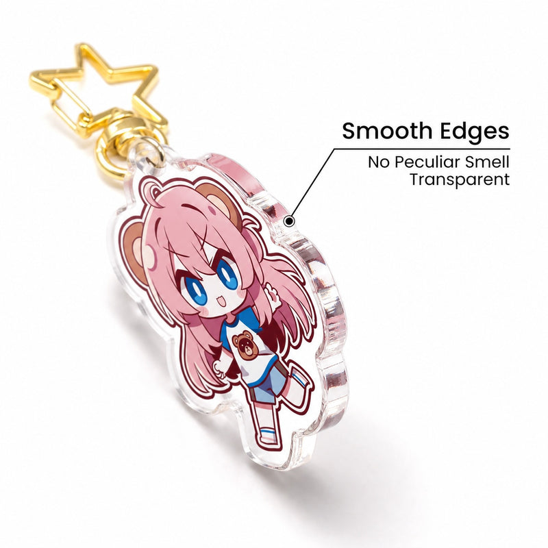 Custom Clear Acrylic Keychains