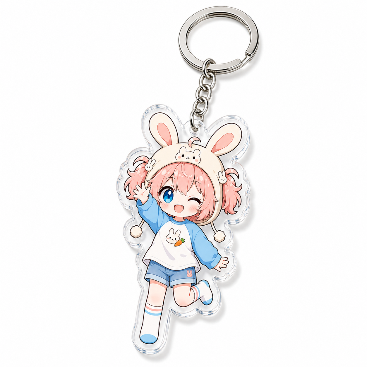 Custom Clear Acrylic Keychains